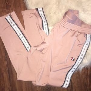 Champion Dusty Pink Track Pants XS